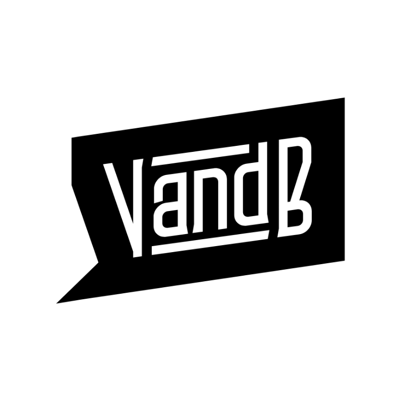 V and B